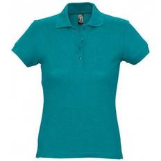 Sol's Women's Passion Pique Polo Shirt - Duck Blue