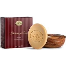 The Art of Shaving Soap with Wooden Bowl Sandalwood 95g