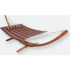 Double garden hammock Patio Furniture 2-Person Quilted Fabric Double