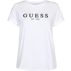 Guess Tops Guess 1981 Logo T-shirt - Pure White