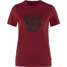 Fjällräven T-skjorter & Singleter Fjällräven Abisko Wool Fox SS W Pomegranate Dark T-shirts Women