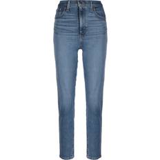 Levi's Dame Jeans Levi's high waisted mom jean in mid wash-Blue