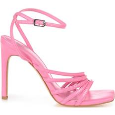Pink Heeled Sandals Journee Collection Louella - Pink