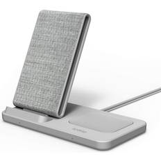 IOttie Mobile Device Holders iOttie iON Wireless Duo Charging Stand & Pad for iPhones and Androids Gray