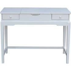 White Dressing Tables International Concepts Vanity Dressing Table 17.1x40.2"