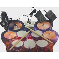Plastic Toy Drums Rock & Roll It Drum Live!