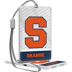 Strategic Printing Syracuse Orange End Zone Pocket Bluetooth Speaker