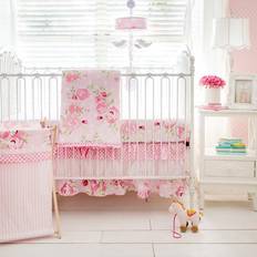 My Baby Sam Rosebud Lane Crib Bedding Set 3-Pack