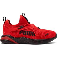 Puma Little Kid's Softride Speckle Running Shoes - Red/Black