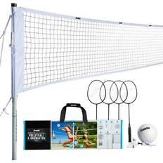 Franklin Badminton Sets & Nets Franklin Professional Volleyball & Badminton Set