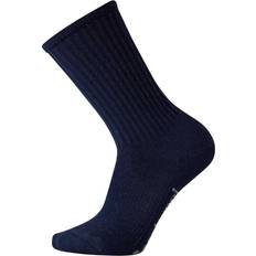 Merino Wool Socks Smartwool Classic Hike Light Cushion Solid Crew Socks Men - Deep Navy