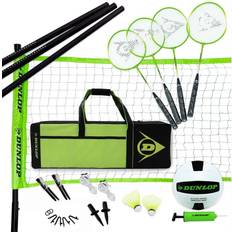 Badminton Sets & Nets Dunlop Sport Badminton & Volleyball Combo Set