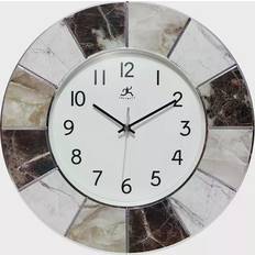 Infinity Instruments Modern Marble Wall Clock 16"