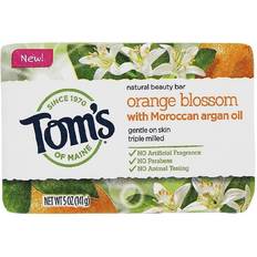 Tom's of Maine Natural Beauty Bar Orange Blossom with Moroccan Argan Oil 5oz