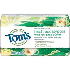 Tom's of Maine Natural Beauty Bar Fresh Eucalyptus with Raw Shea Butter 5oz