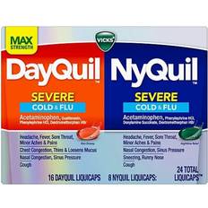 Vicks Dayquil Nyquil Severe 24 Liquid Capsule