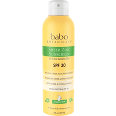 Babo Botanicals Sheer Zinc Continuous Spray Sunscreen SPF30 6fl oz