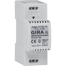 Elektroartikel Gira 531900 strømforsyning 12 V, DC 2 A elektronik