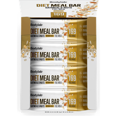 Bodylab Barer Bodylab Diet Meal Bar Oatmeal & Nuts 55g 12 st