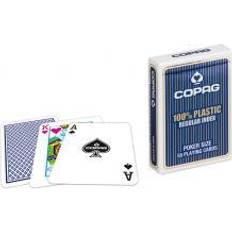 Copag 10.40.01.334 CARTAMUNDI Poker 2 PIP Regular FACE-Mixed Display RED/Blue, Multi