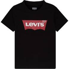 Svarte T-skjorter Levi's Kids Batwing Tee