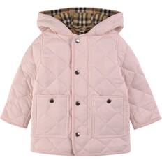 Girls - Winter Jackets Children's Clothing Burberry Kid's Alabaster Reilly Quilted Jacket