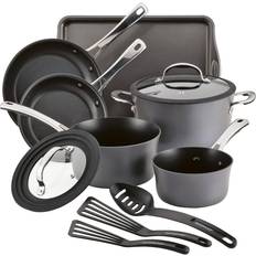 Cookware on sale Rachael Ray Cook + Create Cookware Set with lid 11 Parts