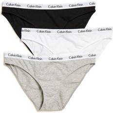 Panties Calvin Klein Carousel Bikini Briefs 3-pack - Black/Grey/White