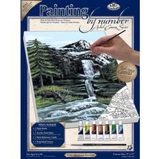 Arts & Crafts Royal & Langnickel Painting By Number Artist Canvas Small Mountain Water