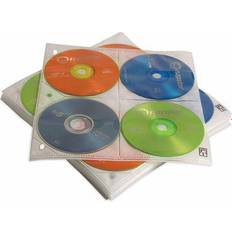 CD & Vinyl Storage Case Logic P-200 200 Disc Capacity ProSleeve Pages