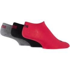 Grau Socken Puma Sneaker Invisible Socks (3 Pairs)