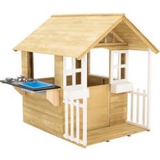 Plastic Playhouse TP Toys Bakewell Wooden Playhouse