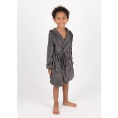 Leveret Kids Fleece Sleep Hooded Robe 3