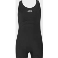 Slazenger boyleg swimsuit Clothing Slazenger Junior Girl's Boyleg Swimming Suit - Black