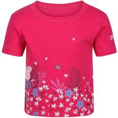 Regatta Peppa Pig Printed Short Sleeve T-shirt - Pink Fusion (RKT126_4LZ)