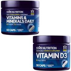 Star Nutrition Vitaminer & Mineraler Star Nutrition Vitamin D3, kosttillskott