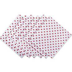 Paper Napkins Design Imports Lil Hearts 6-pc. Napkins, One Size Red Red One Size