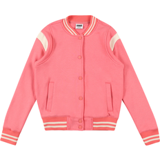 Polyester Jacken Urban Classics Girl's Inset College Sweat Jacket