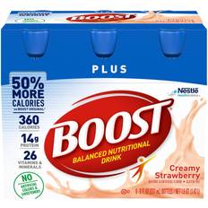Boost Plus Nutritional Drink, Creamy Strawberry, 6 ct CVS