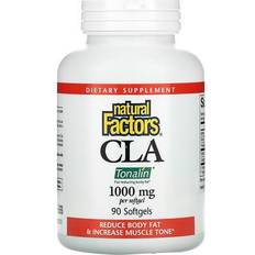 Natural Factors CLA, 1,000 mg, 90 Softgels