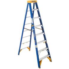 Step Ladders Werner OBEL08 8 ft. Fiberglass 375 lb. Stepladder, Type IAA