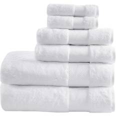 Madison Park Turkish Bath Towel White (147.32x76.2)
