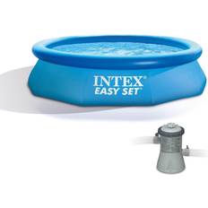 Swimming Pools & Accessories Intex Easy Set Above Ground Inflatable Family Swimming Pool & Pump