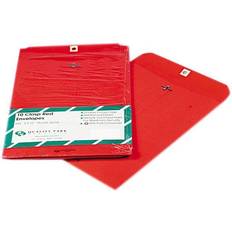 Invitation Envelopes 38734 Fashion Color Clasp Envelope 9 x 12 28lb Red 10 Pack