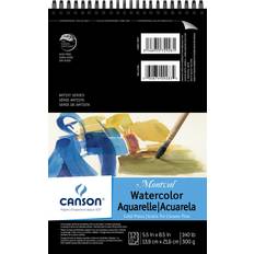 Canson Montval Watercolor Paper 15 In. x 20 In. Pad Of 12 140 Lb. Cold  Press