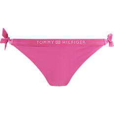 Tommy Hilfiger Damen Bikinis Tommy Hilfiger Logo Waistband Cheeky Fit Bikini Bottoms - Stunning Orchid