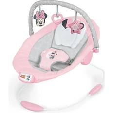 Activity Toys Bright Starts Minnie Mouse Rosy Skies Bouncer In Pink Pink Bouncer
