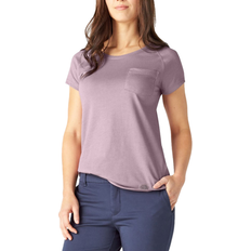 Dickies Women's Cooling Short Sleeve T-shirt - Mauve Shadow Heather
