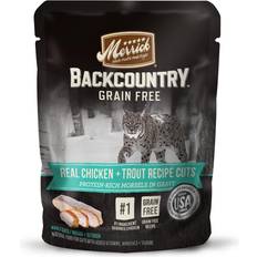 Merrick Backcountry Grain Free Real Chicken and Trout Recipe Cuts 24x85g