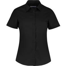 Kustom Kit Women's Short Sleeve Poplin Shirt - Black